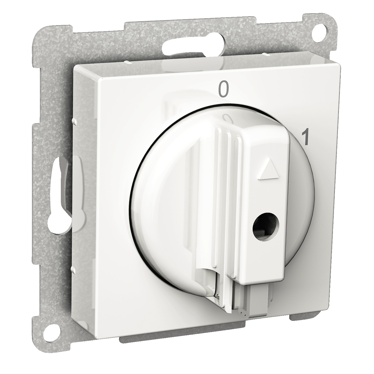 Schneider Electric - Exxact vribryter bryter 2-pol 0-1 hvit