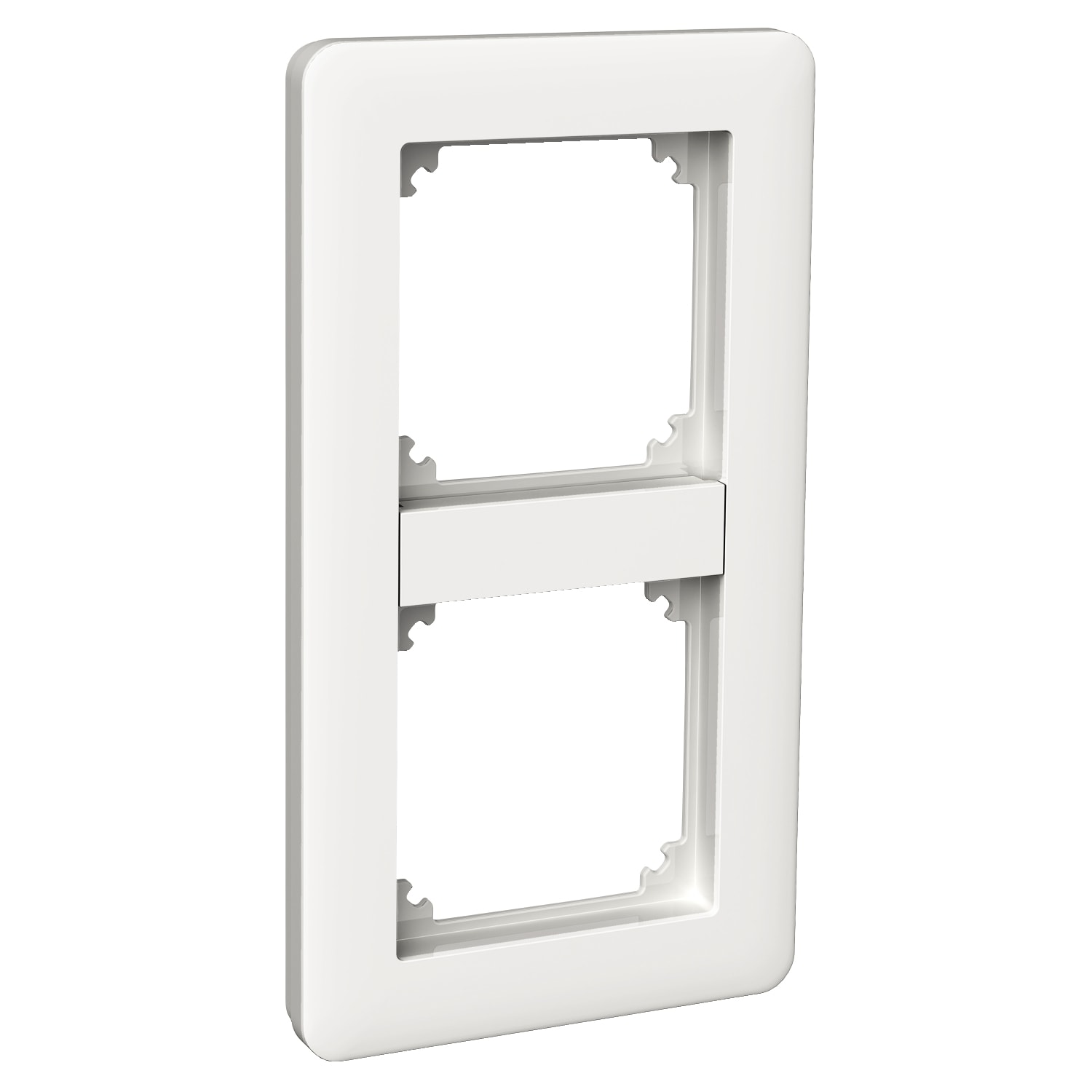Schneider Electric - Exxact Primo 2-hulls ramme hvit