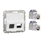 Schneider Electric - S-skive 2x S-One kat 6A STP hv