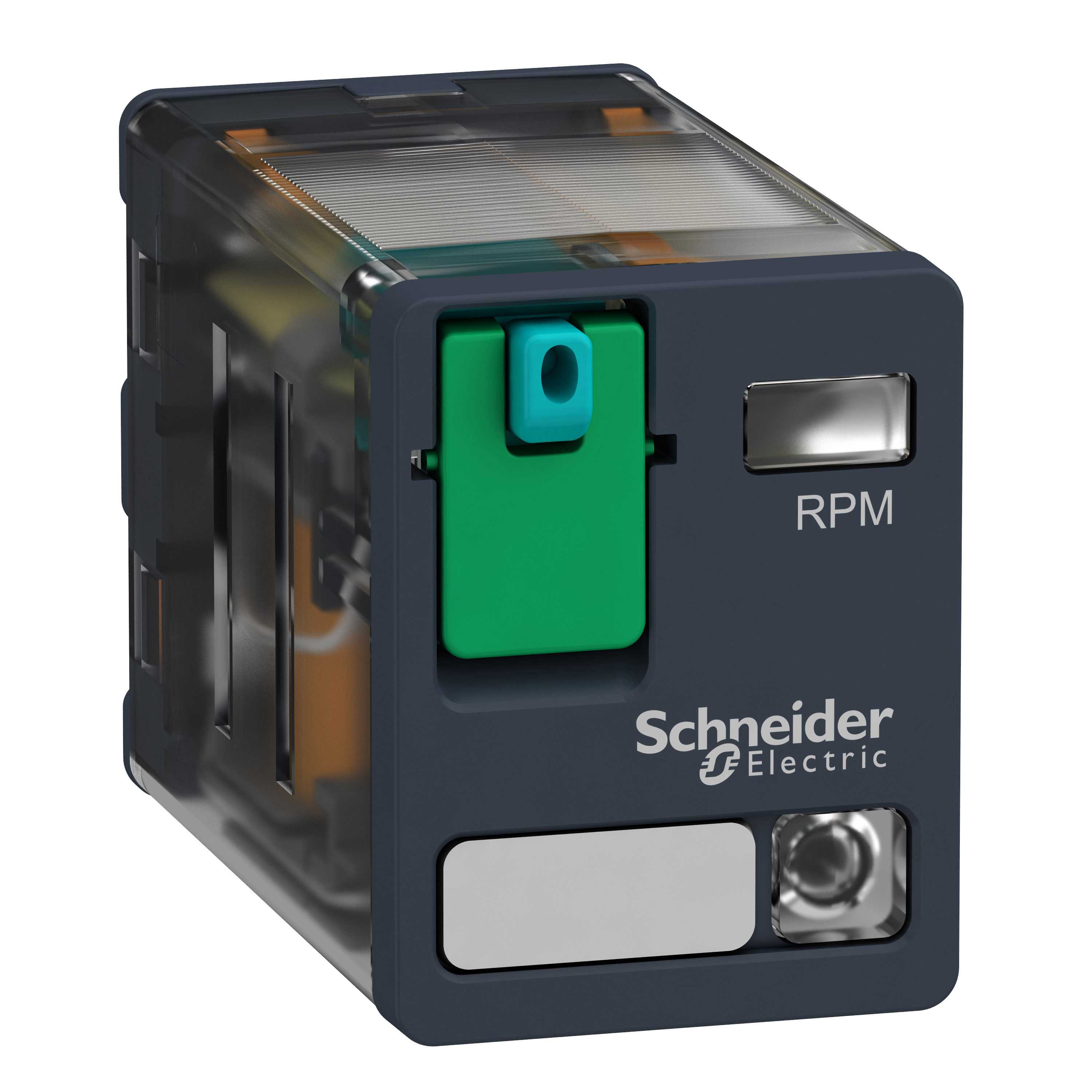 Schneider Electric - RPM Effektrelé 2CO LED 110VDC 15A