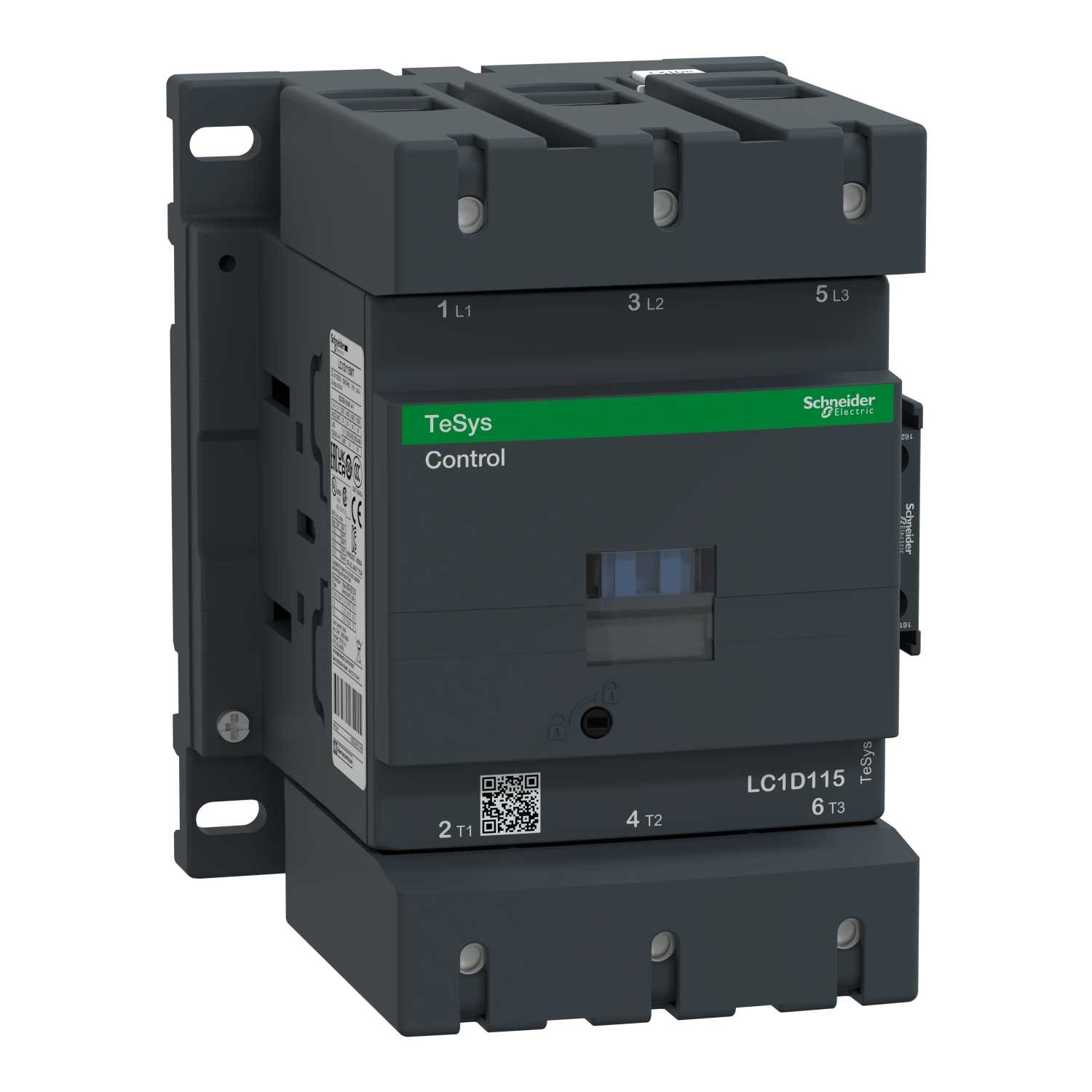 Schneider Electric - LC1D115F7 Kontaktor 115A 3P 110VAC