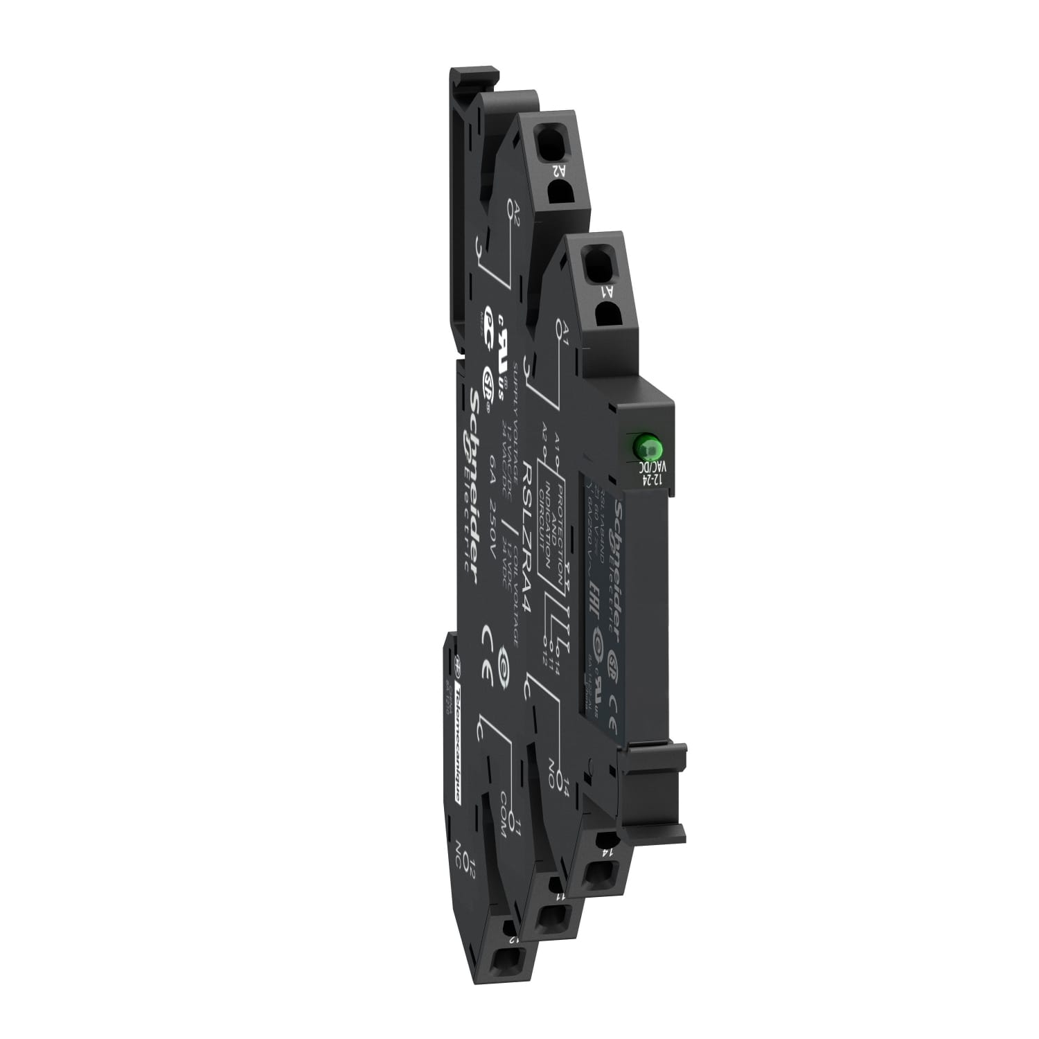 Schneider Electric - RSL1PRFU Relé+sokkel fjær 115VAC/DC