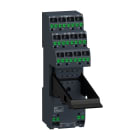 Schneider Electric - Zelio sokkel med push-in fjærklemmer for RXM reléer med 2 eller 4 kontakter