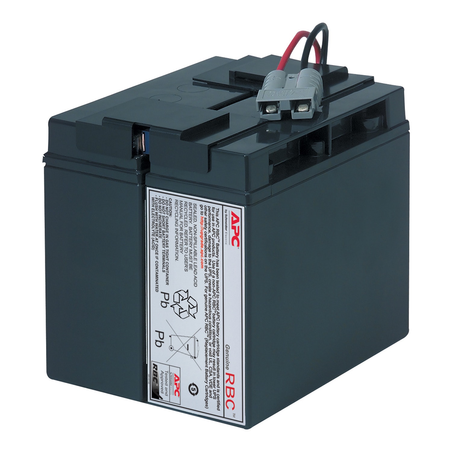 APC by Schneider Electric - APC Vedlikeholdsfrie erstattningsbatteri, RBC7
