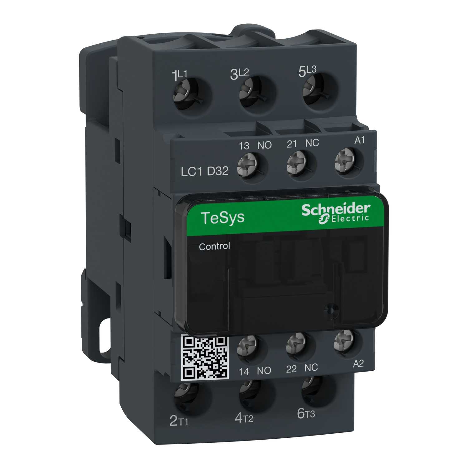 Schneider Electric - KONTAKTOR 32A 1SL+1BR LC1D32P7  230V 50/60HZ 3P, TESYS