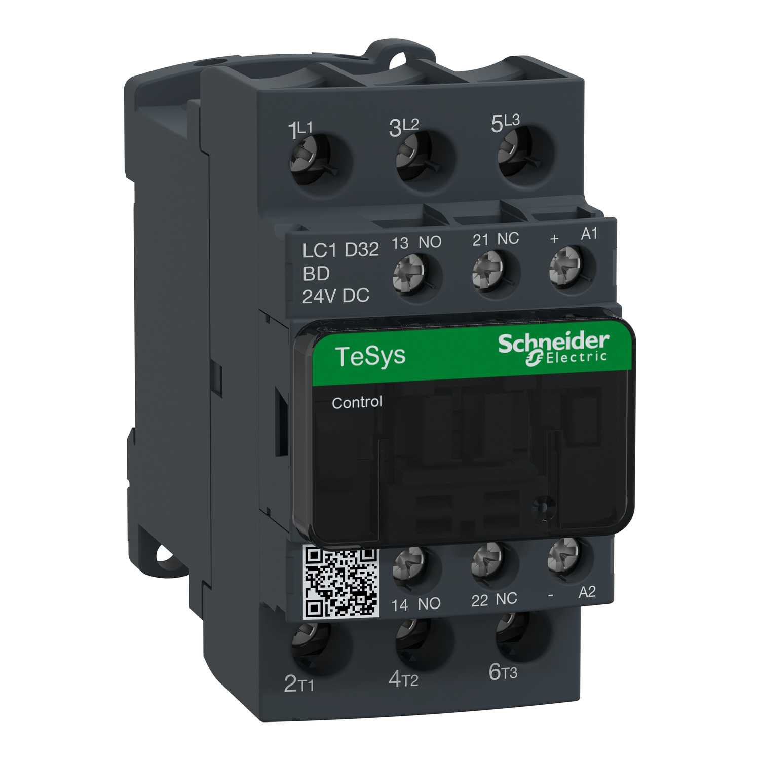 Schneider Electric - LC1D32BD Kontaktor 32A 3P 24VDC