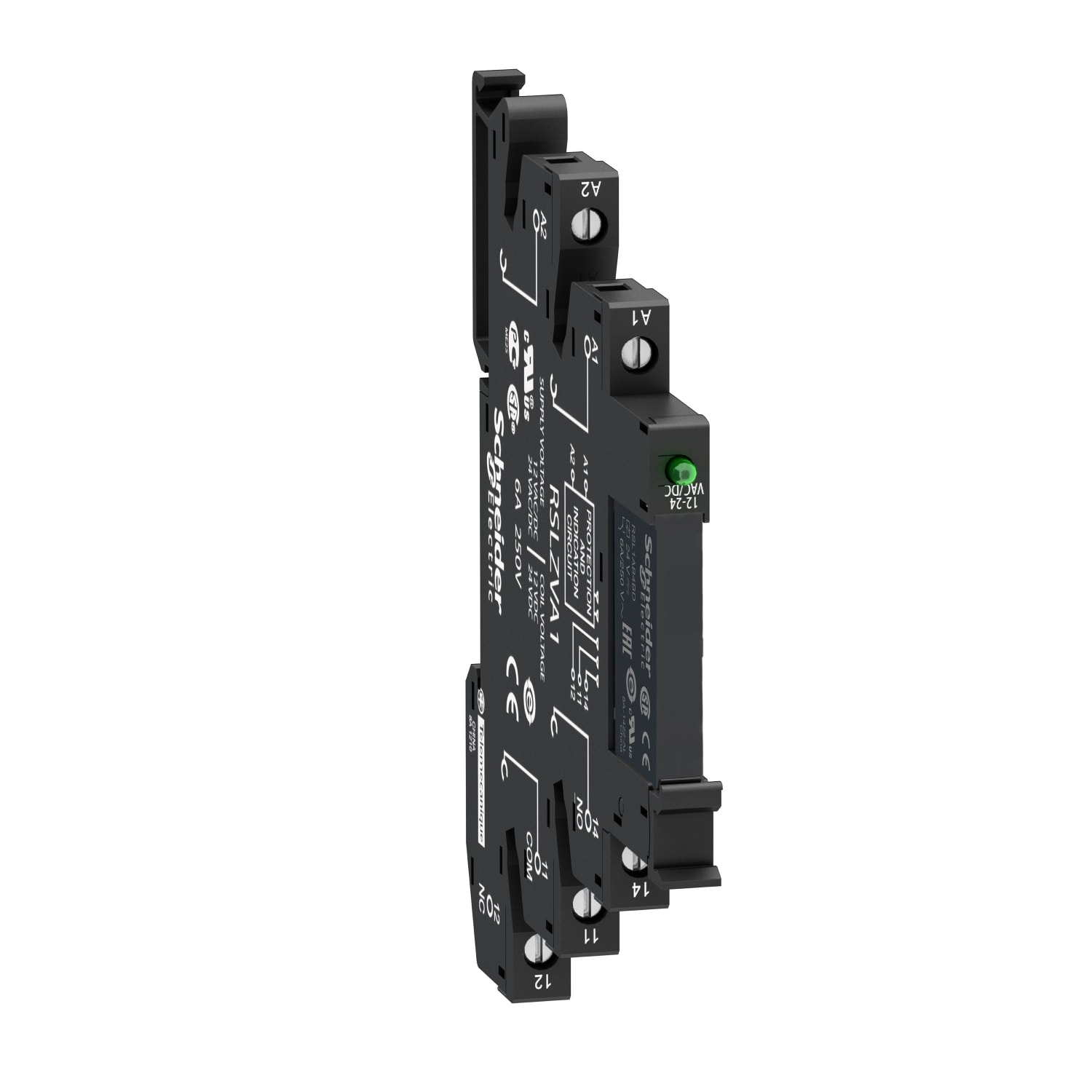 Schneider Electric - Zelio Slimrelé - Relé+sokkel 24VAC/DC