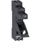 Schneider Electric - Relesokkel for RXG pluggreleer med 1 C/O kontakt og separate terminaler for effekt og forsyning