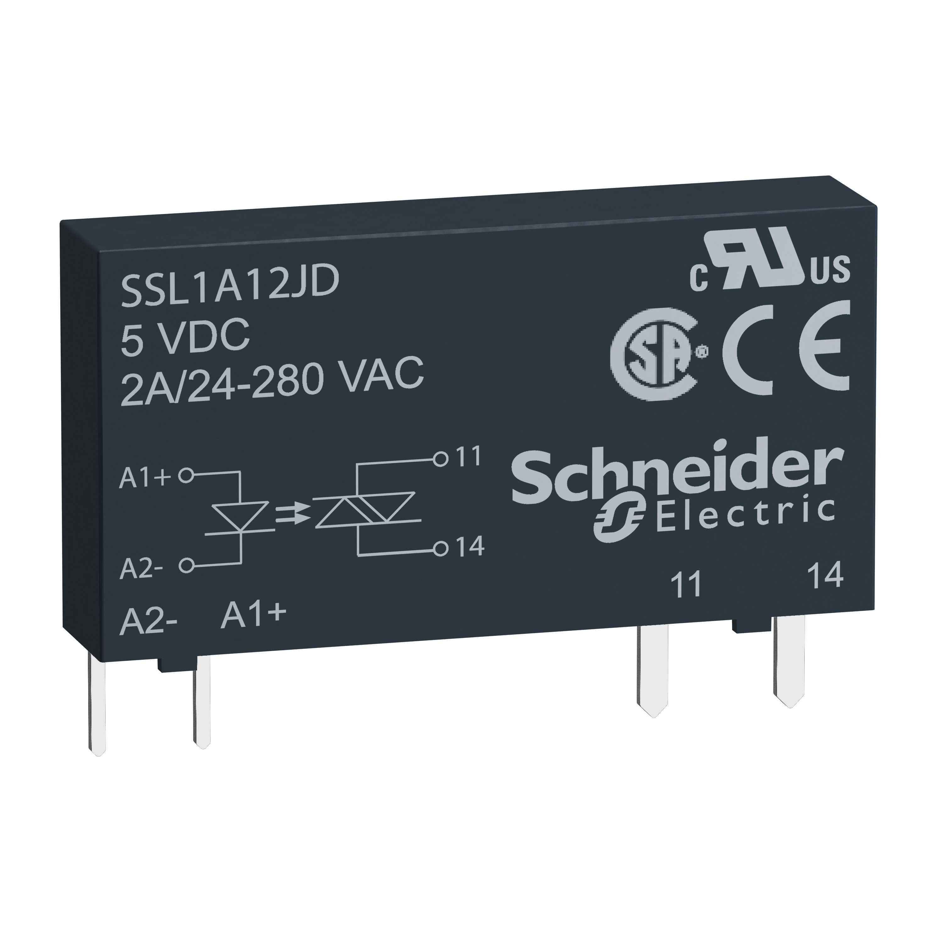 Schneider Electric - 1 Fase SSR 280VAC 2A 12VD
