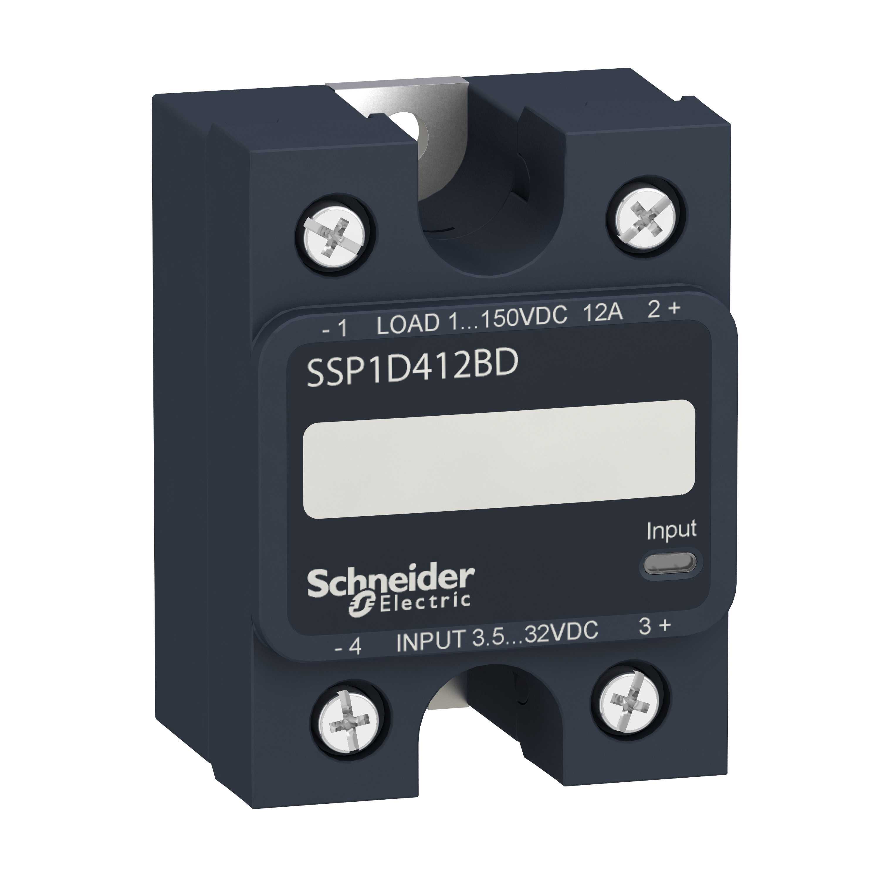 Schneider Electric - 1p SSR - inn 3,5-32DC, ut 1-150DC, 25A