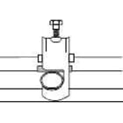 Wibe - KABELKLAMMER TYPE R1-12, WIBE, FZS, SENDZIMIRFORSINKET FOR KABEL: 0-12MM