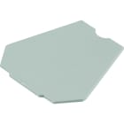 Schneider Electric - ENDEPLATE AB1-TE F/DOBBELKLEMME