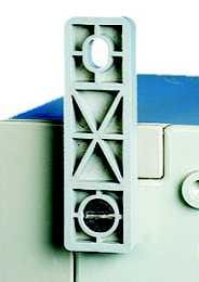 Schneider Electric - VEGGFESTE F/PLASTSKAP NSYPFPLM  SETT 4 FESTER