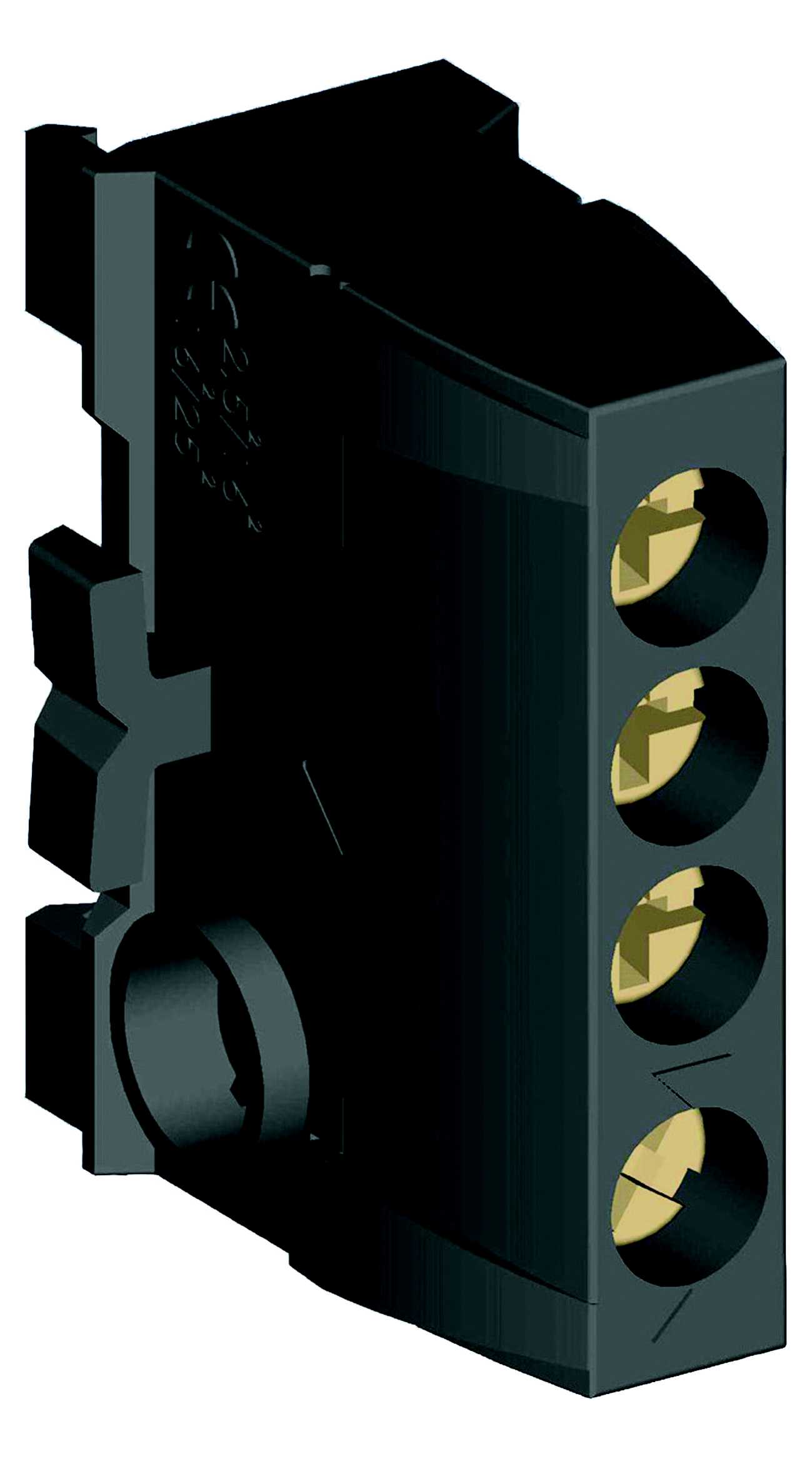 Schneider Electric - IMT34003 08257 KLEMME 2X16 +2X10 GRÅ