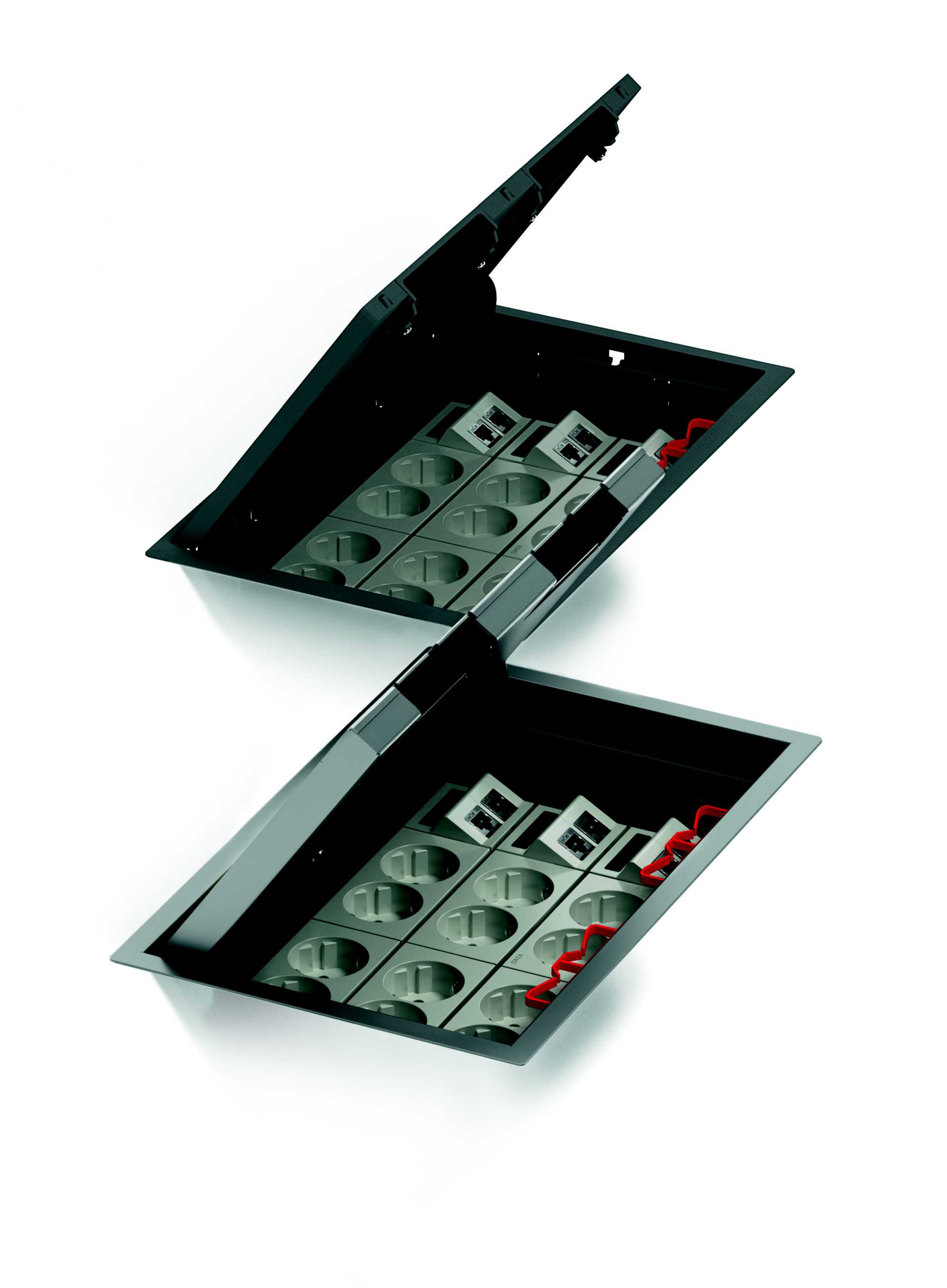 Schneider Electric - OL50 Gulvboks plast 15 mod