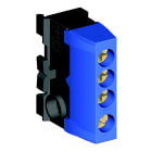 Schneider Electric - IMT34005 08259 KLEMME 2X16+2X10 BLÅ