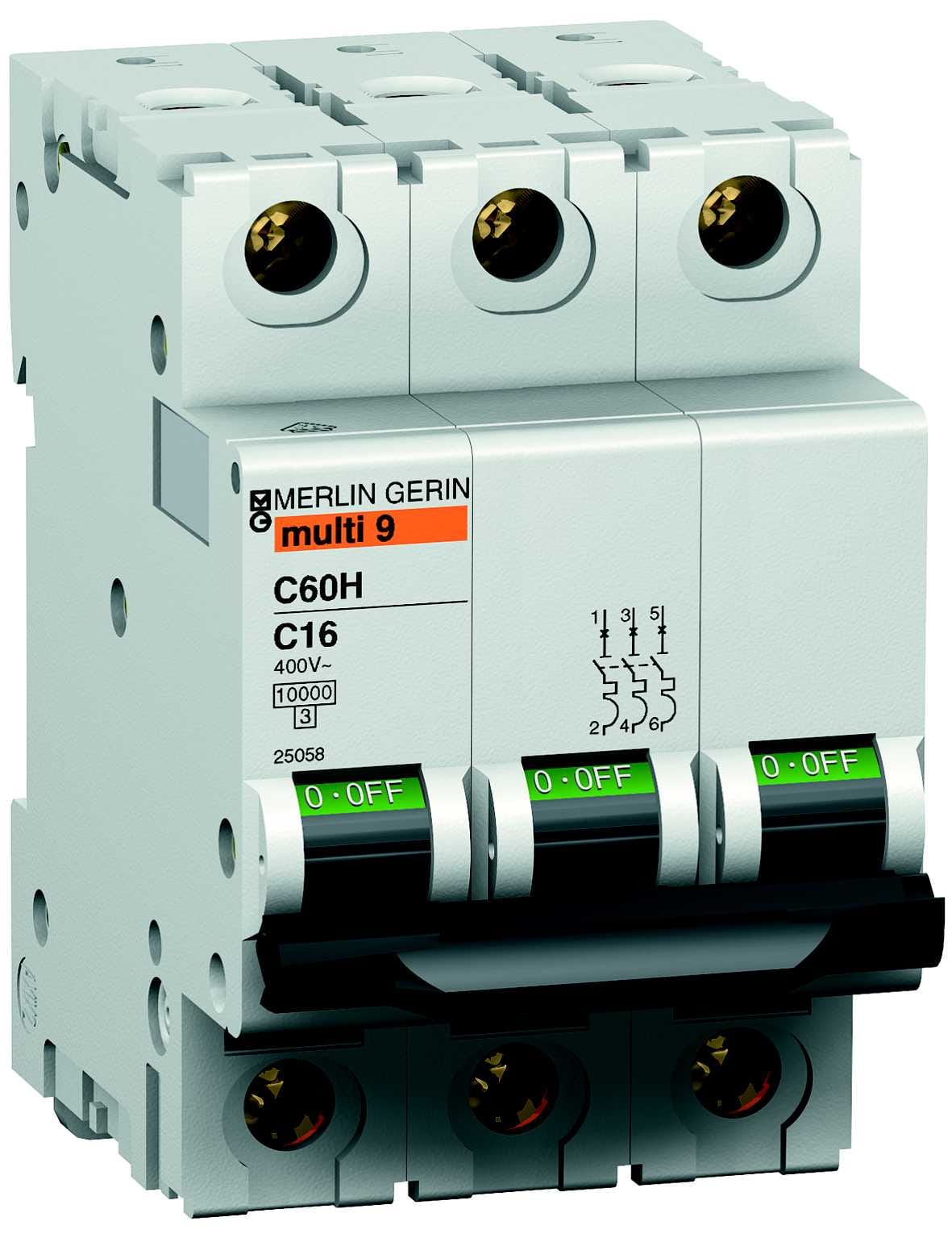 Schneider Electric - 24746 C60H/B 63-3 Automatsikring