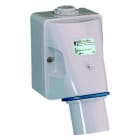 Schneider Electric - PratiKa montasjeplate for plugg - 16 A - 3P + E - 200...250 V AC - IP44