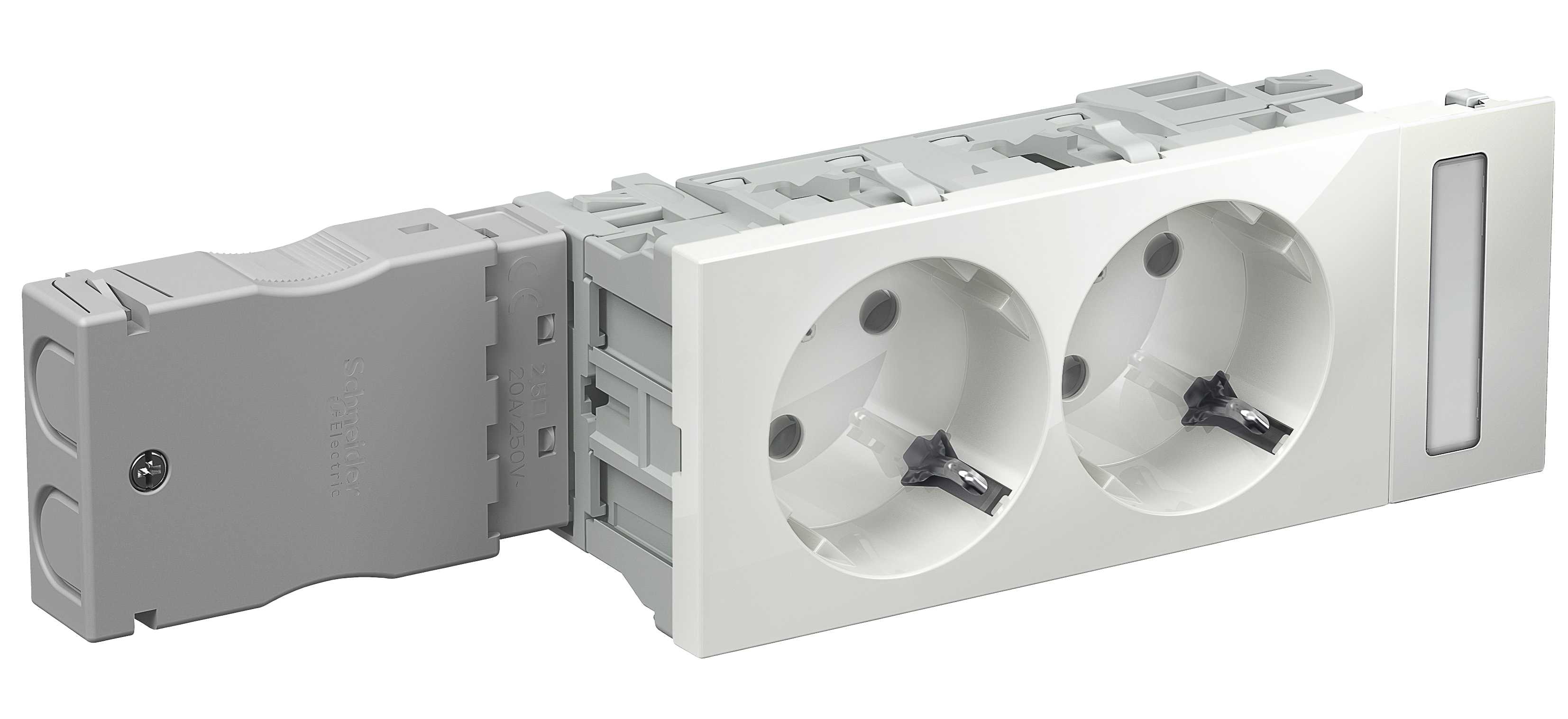 Schneider Electric - OL50 Elkr-ut,OSIplugg ins hvit