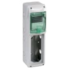 Schneider Electric - Kaedra - for stikkontakt - 1 uttak - 1 x 5 moduler - 1 koblingsklemme