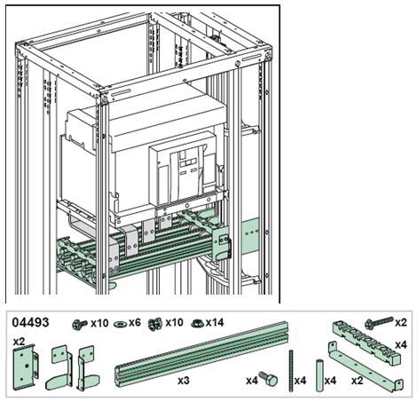 Schneider Electric - Prefabr, Lin,Ev, HZ NW1600A 3P