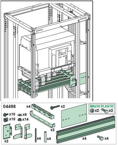 Schneider Electric - Prefabr, Lin,Ev, HZ NW3200A 4P