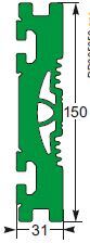 Schneider Electric - LIN,EV, Vertikal 3200A, L1625