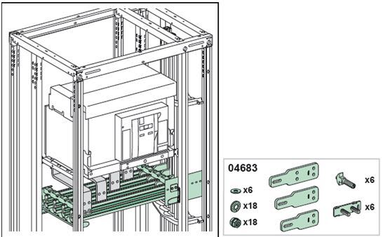 Schneider Electric - Linergy Prefab, HZ/VE 1600A 3P