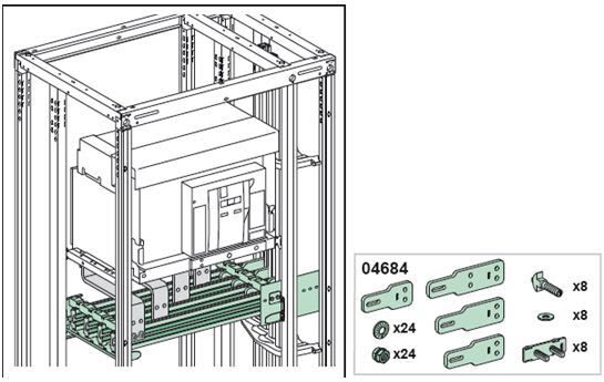 Schneider Electric - Linergy Prefab, HZ/VE 1600A 4P