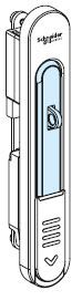 Schneider Electric - Håndtak m/mulighet hengelåsG/P FRONTPLATE MASTERPACT NW 3 P