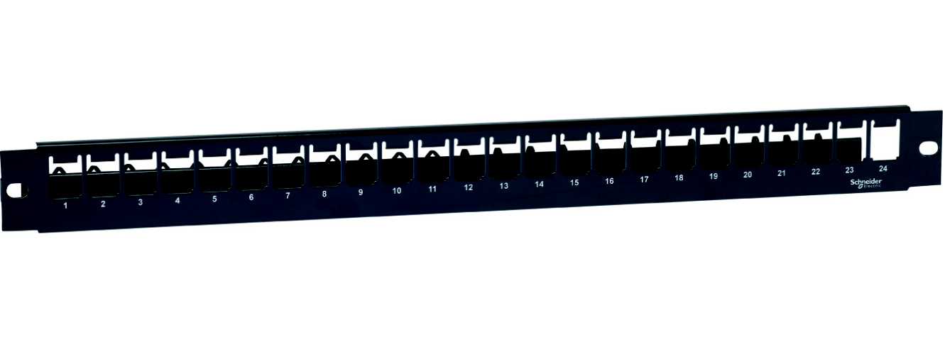 Schneider Electric - Patchpanel LexCom 24 porter 1U