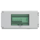 Schneider Electric - Uttaksboks med vern for EVlink-montering på Canalis KN-skinne for 3,7 kW ladestasjon-2P-20A