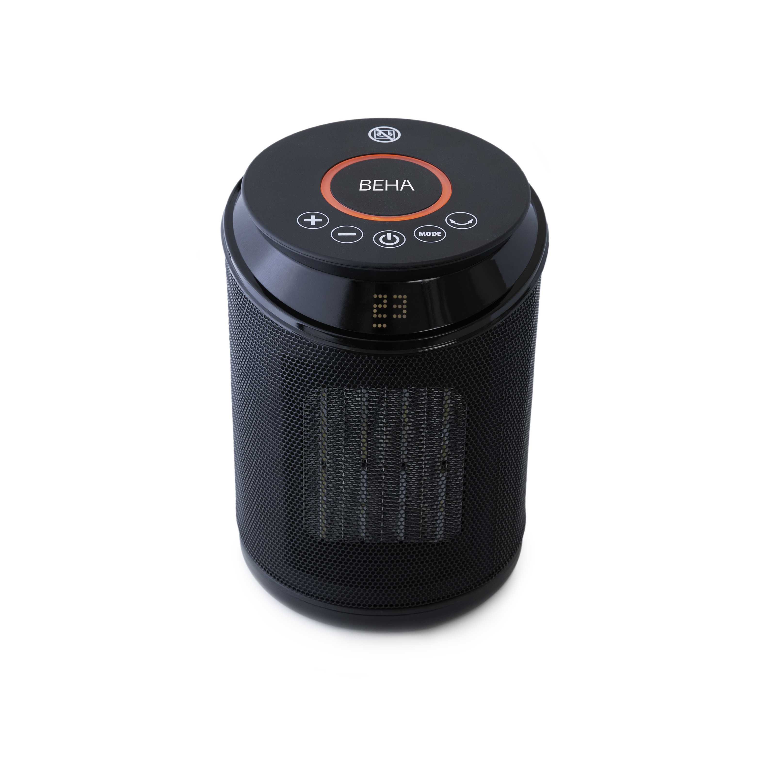 Beha elektro - VIFTEOVN BEHA HEKLA 2000W VÅTROM SVART -  310919