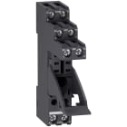 Schneider Electric - Relesokkel for RXG pluggreleer med 2 C/O kontakter og separate terminaler for effekt og forsyning