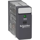 Schneider Electric - RXG pluggrelé med innebygget LED og 2 C/O kontakter på 5A og 230 VAC forsyning