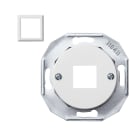 Schneider Electric - Sentralskive 1x Actassi rett hvit