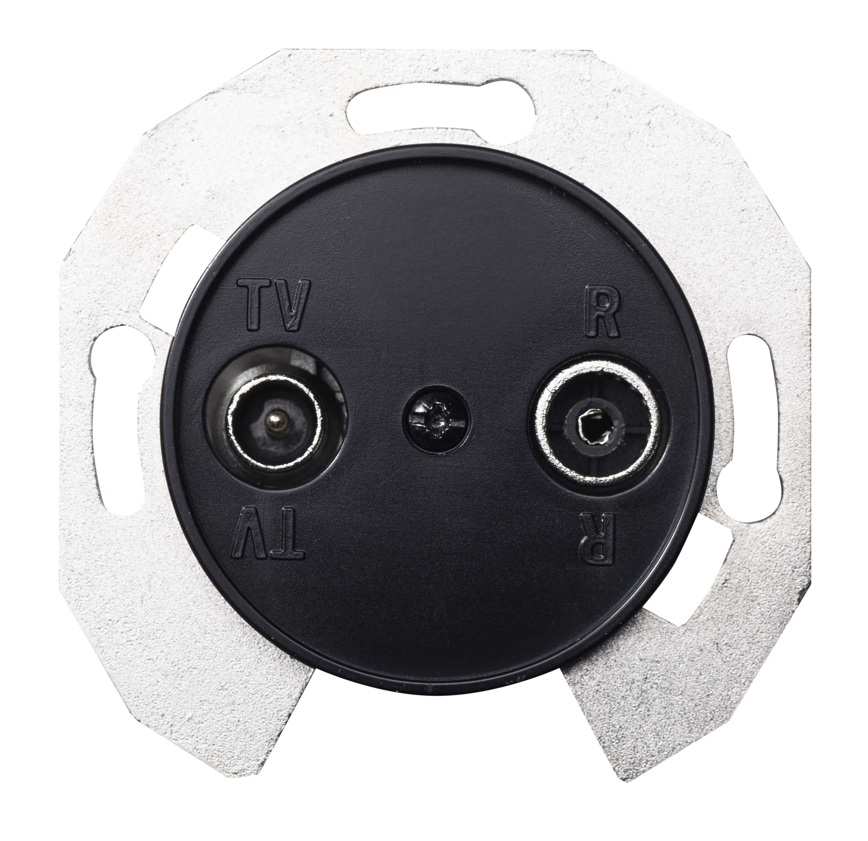 Schneider Electric - Renova R/TV Endeuttak S1T sort