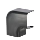 Grøntklima AS - Flatbend til kanal 80 x 60mm sort