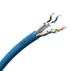 Schneider Electric - Actassi kabel U/FTP kat 6A LSOH 4p 500 m trommel, blå, brannklasse D