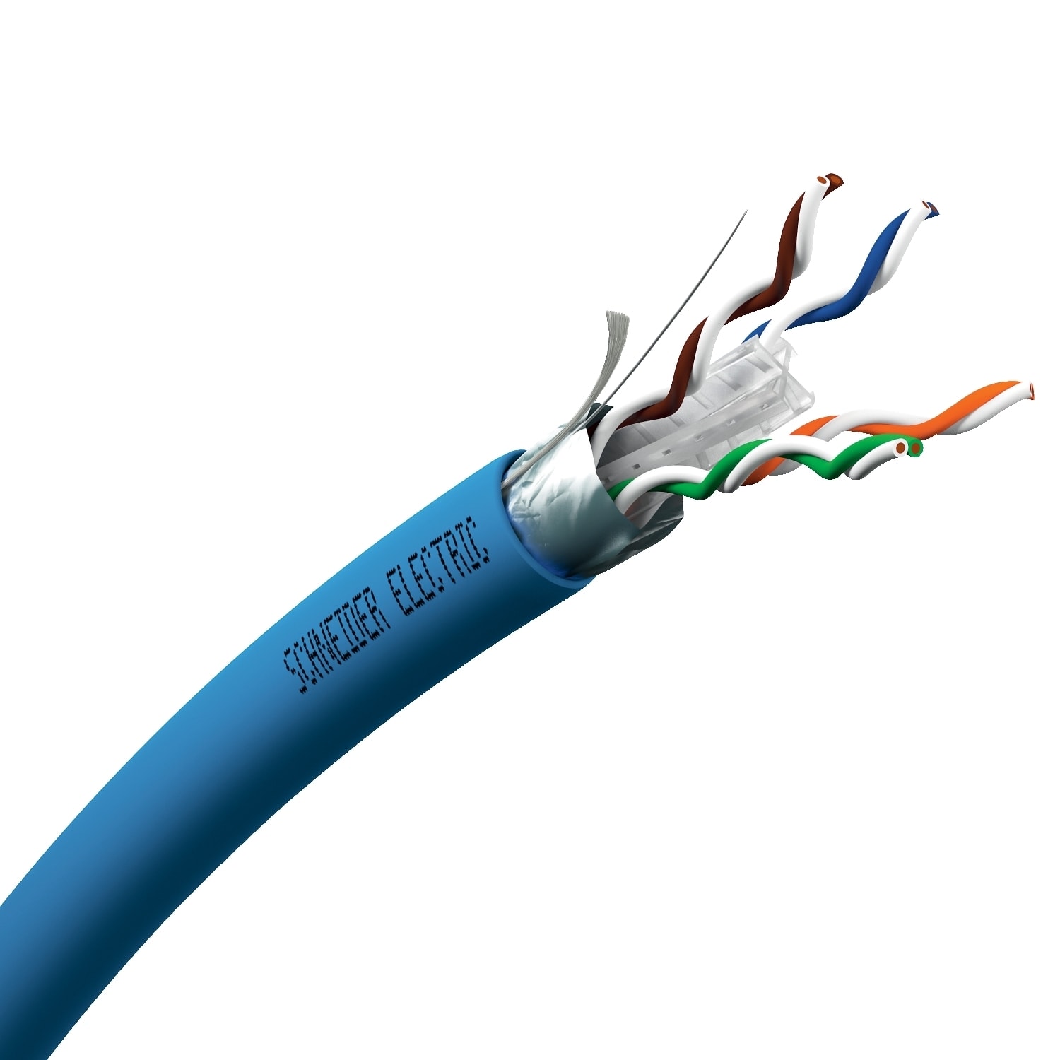 Schneider Electric - Kabel FUTP k6A 4p LZH Cca 500 Actassi kabel F/UTP kat 6A LS