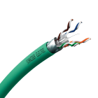 Schneider Electric - Actassi kabel F/UTP kat 6 LSOH 2x4p 500 m trommel, grønn, brannklasse D