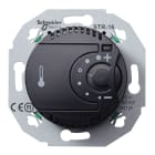 Schneider Electric - Renova - Termostat, med romføler 16A - Sort