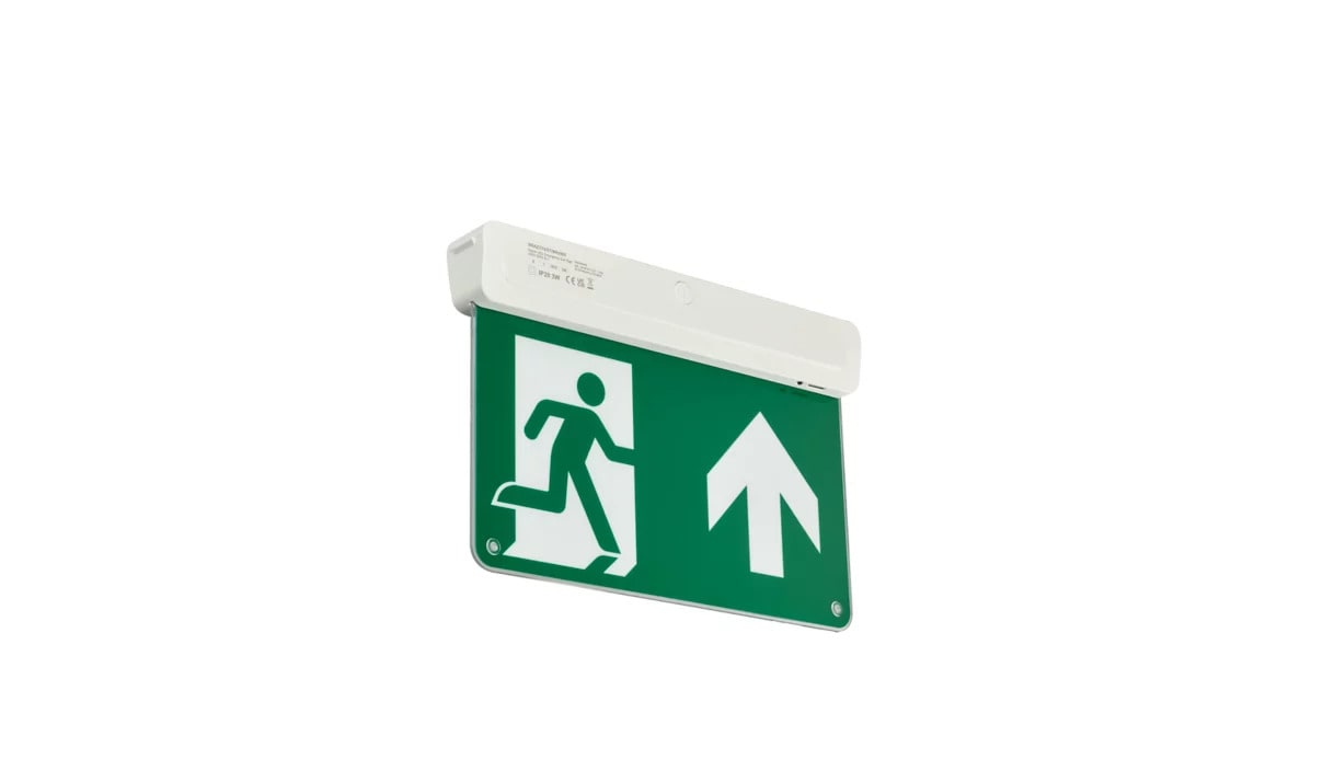 Signify - NØDLYS EM159C WL/CM ExIT SIGN M3 ELP UP WH