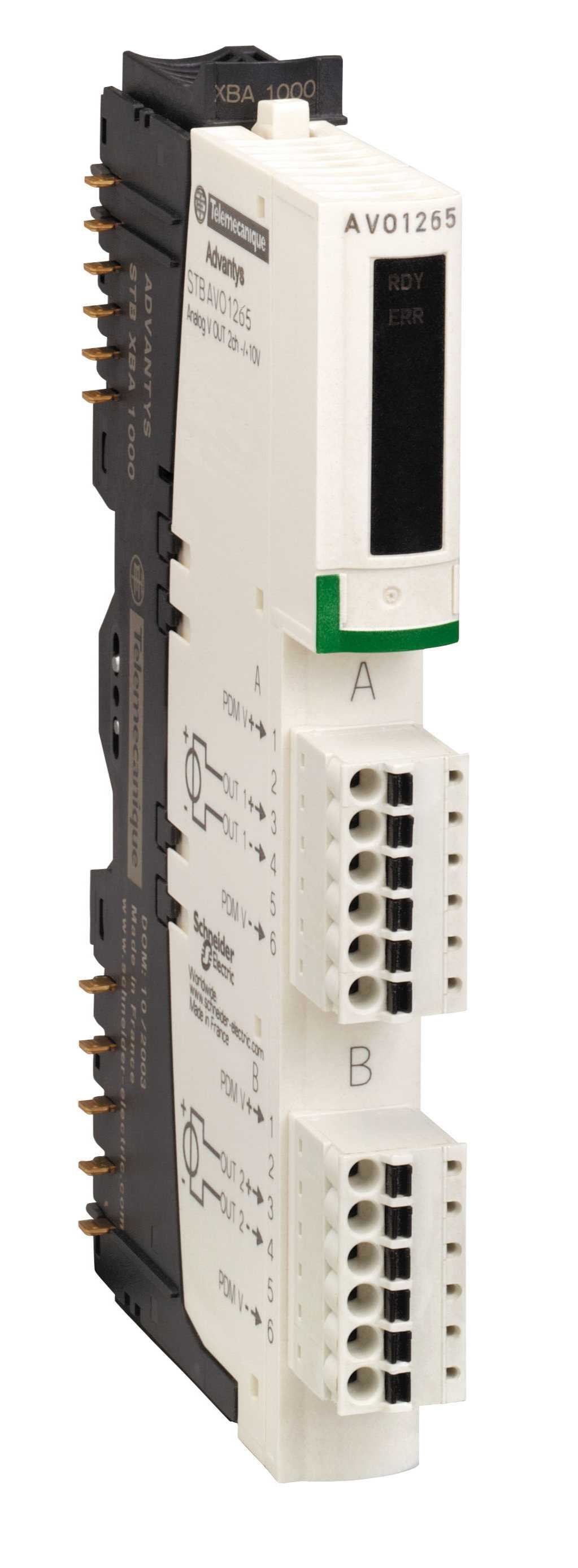 Schneider Electric - STBAVO1265K STB kit 2 ut ana +/-10V,10bit,