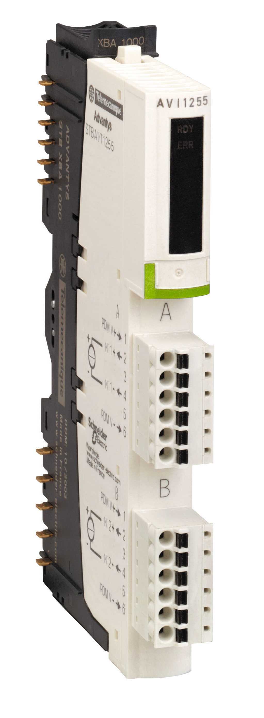 Schneider Electric - STBAVO1255K STB kit 2 ut ana 0-10V,10 bit,