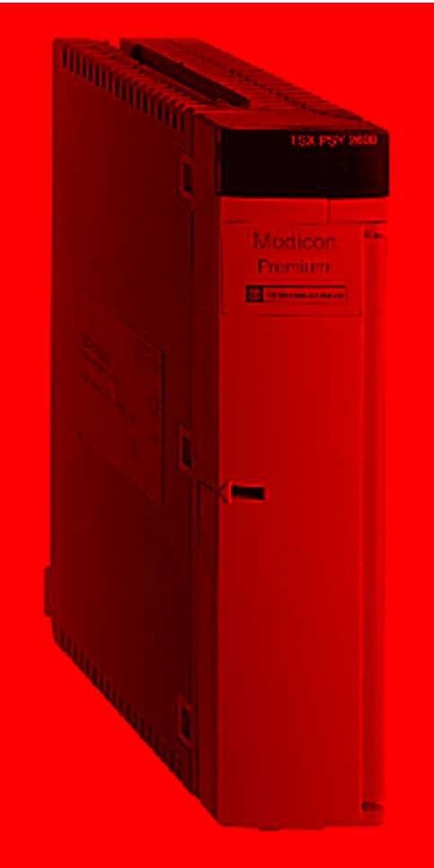 Schneider Electric - TSXPSY3610M Strømfors 24VDC,50W, ikke isol