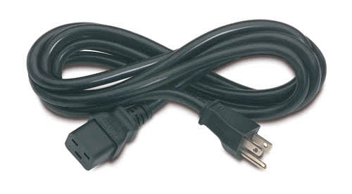 APC by Schneider Electric - Power Cord, C19 to 5-15P, 2.5m