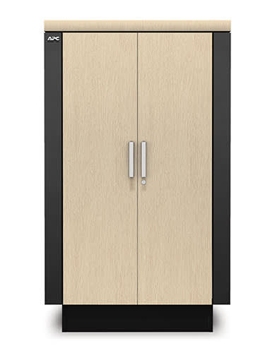 APC by Schneider Electric - NetShelter CX 24U Secure Sound