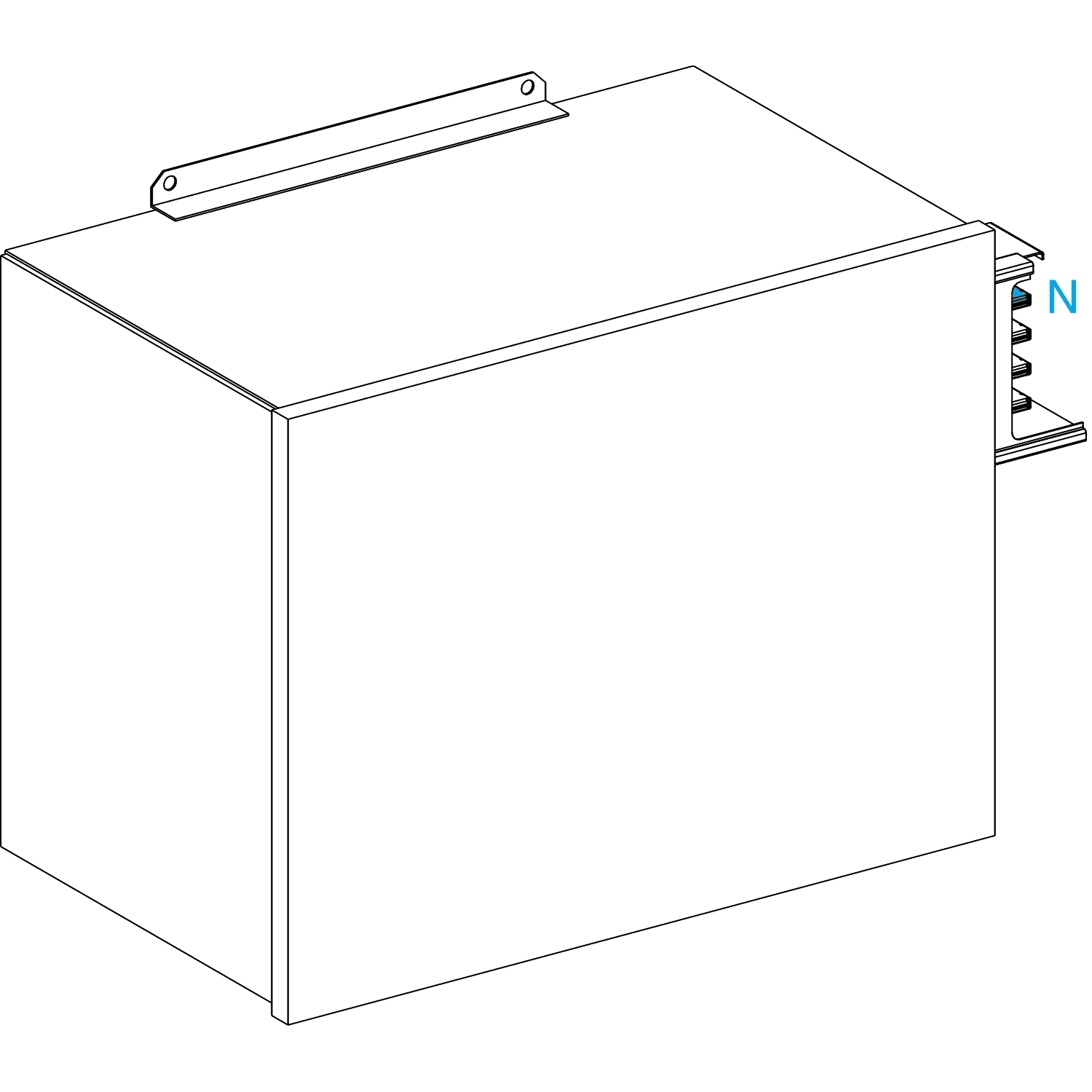Schneider Electric - ENDETILFØRSEL V 800-1000A