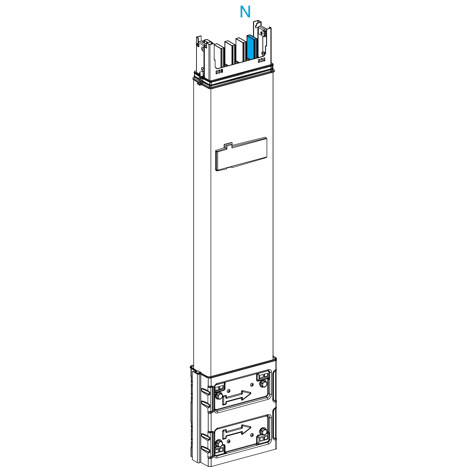 Schneider Electric - STIGER 250A 0,8M 1 UTTAK